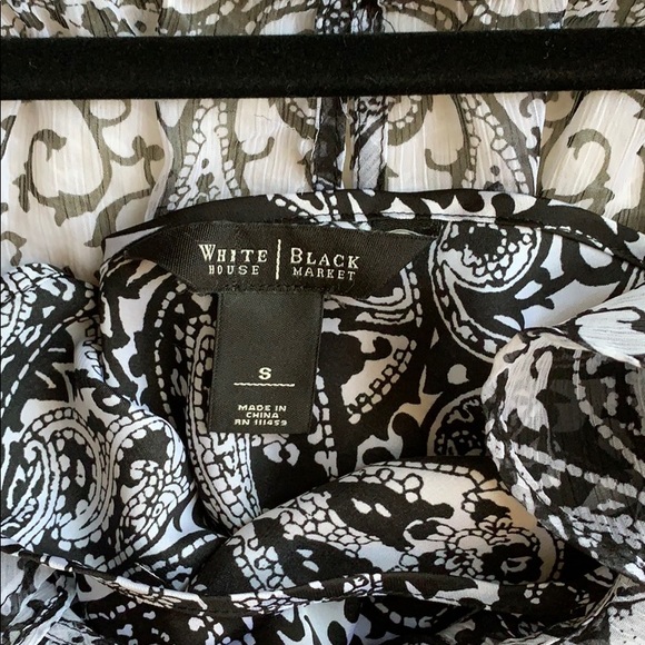 WHBM Sheer top & shell Size Small - Picture 3 of 4